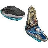 Mattel Jurassic World Rebirth Deluxe Mosasaurus Playset with 7 Interactive Features, 7 Sound Effects & 6 Micro Figures, Folds