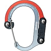 GEAR AID HEROCLIP 360° Swivel Carabiner Gear Clip and Hook (Medium) for Camping, Backpack, Suitcases and Garage Organization