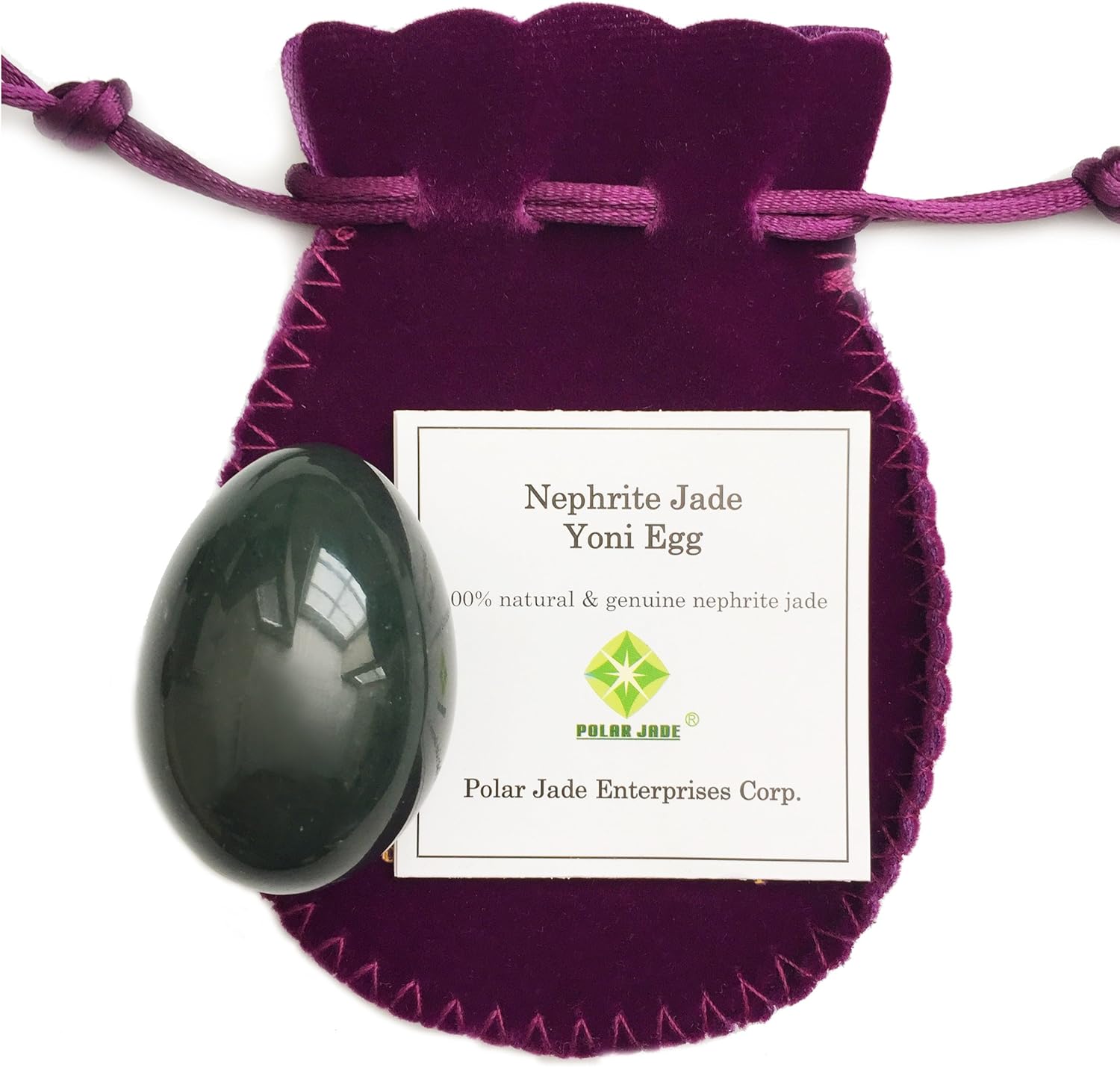 Nephrite Jade Egg, Undrilled
