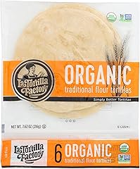 La Tortilla Factory, Tortilla Traditional Organic, 6 Count, 7.62 Ounce