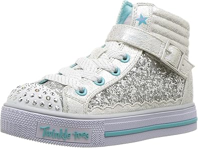 skechers shuffles glitter girly