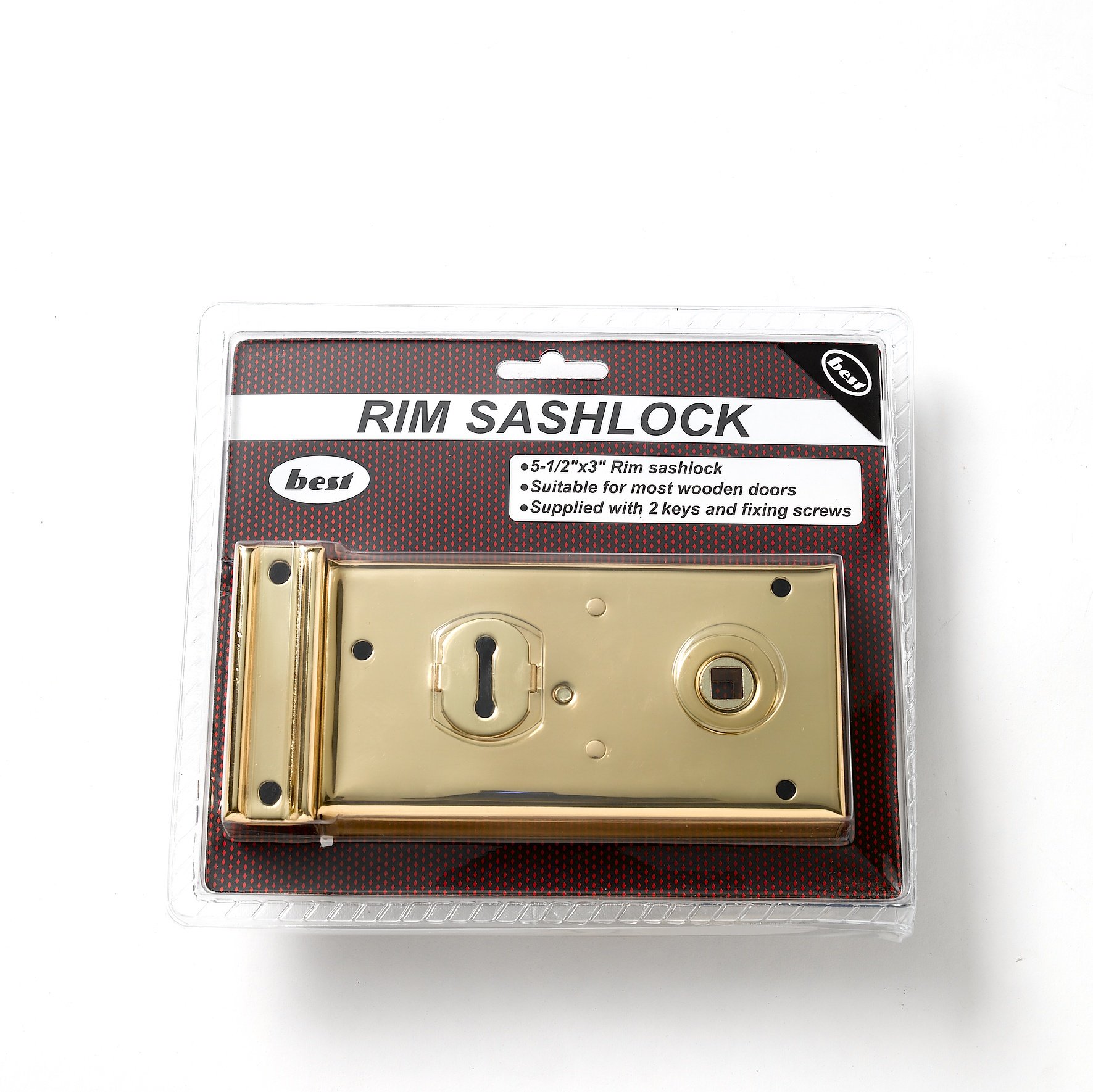 merriway Bulk Hardware 5.5 x 3 cm Brass Surface Mounted Frame