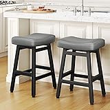Raynesys Counter Height Bar Stools Set of 2, 24
