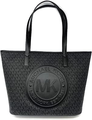 Amazon.com: MICHAEL Michael Kors Fulton Sport Medium Top ZIP Tote Black Signature Bag: Shoes