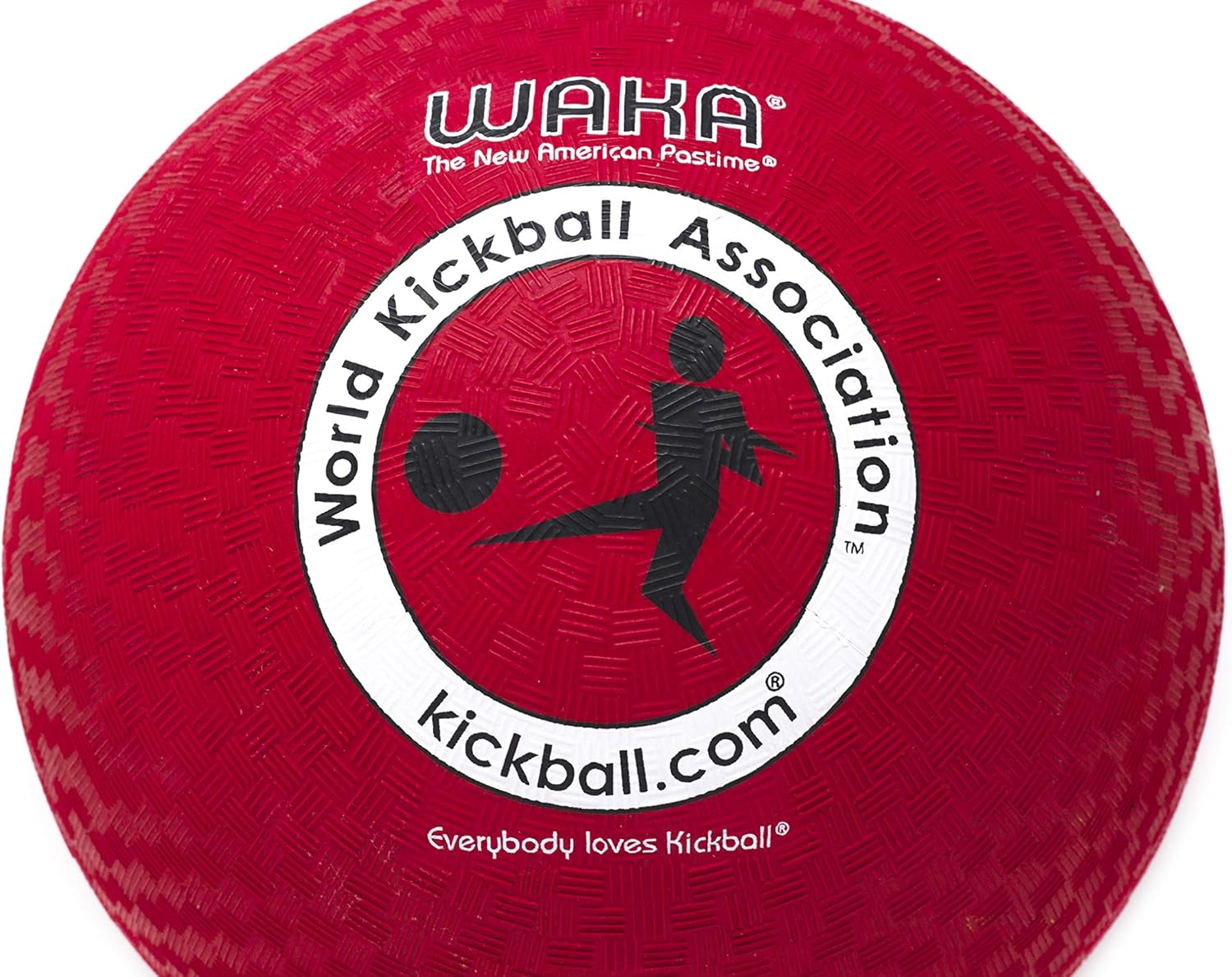WAKA Official Kickball - Adult 10 , Red: Sports & Outdoors