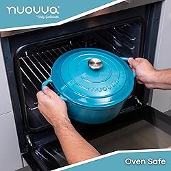 Cast Iron Dutch Oven with Lid – Non-Stick