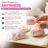 ZYBUX Jumbo Fragranced Nappy Disposable Bags 800 Bags 4x200 view 2