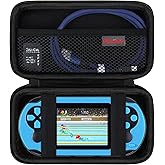Elonbo Carrying Case for TaddToy/WELLST·G/Beijue/FAMILY POCKET/CCTU/X- JOYKIDS/GREENCREEK/Beico/KAVOYI/GuaiyeyeAP/TEBIYOU Handheld Game Console, Portable Electronic Gaming Player Bag, Black
