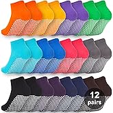 WANZHIHUI Grip Socks for Women & Men- Non Slip Sticky Grippy Socks Woman Gripper Slipper Sock for Hospital Yoga Pilates