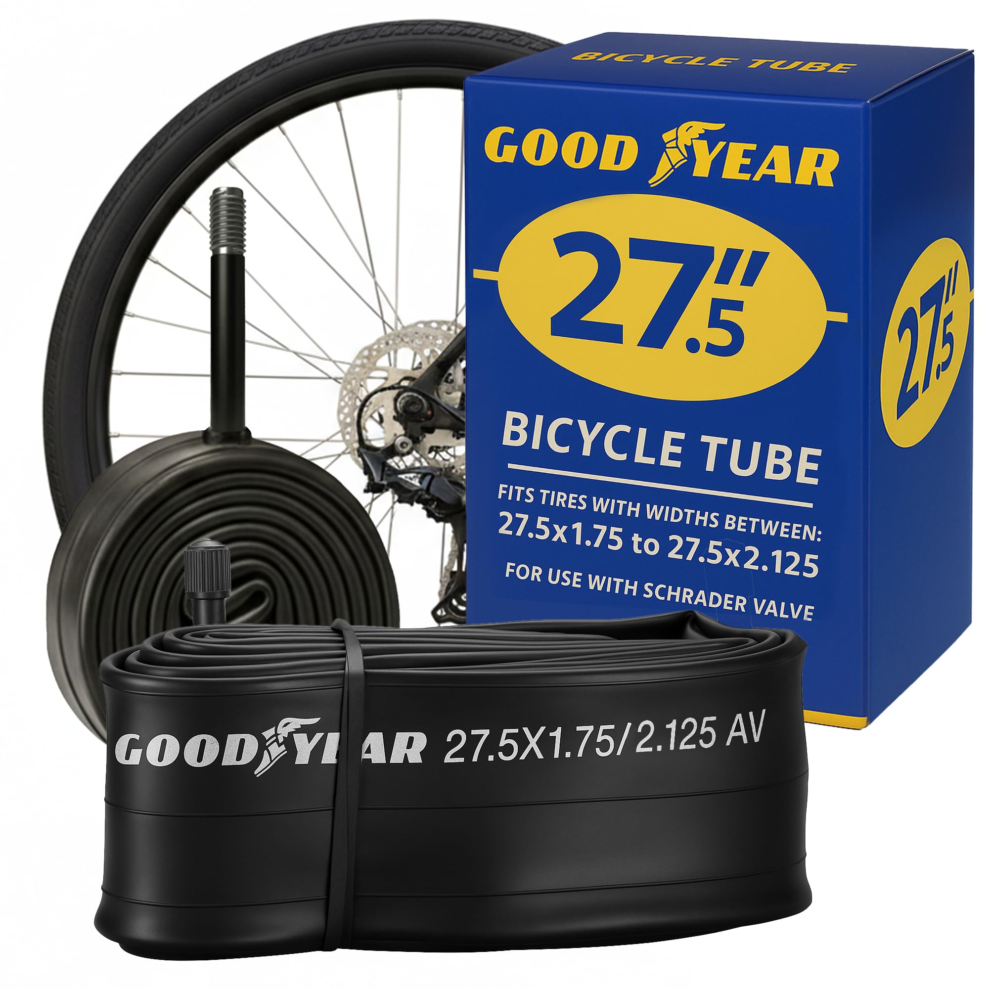 Goodyear Bicycle Tube, 27.5 X 1.75/2.125