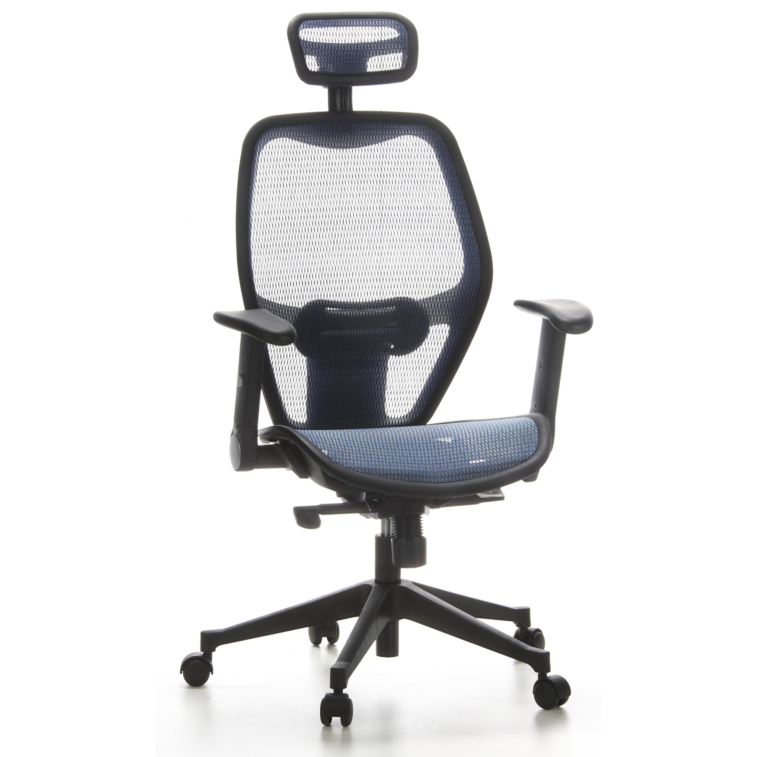 hjh OFFICE Air Port Mesh Office/Executive Chair - Blue