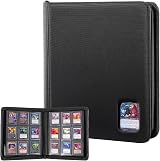 ProCase Top Loader Binder 9 Pocket Holds 324 Toploaders Black view 1