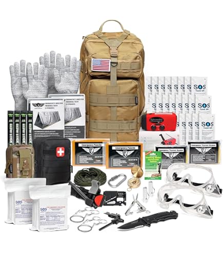Emergency Survival Blanket Pack American Red Cross 3-Day