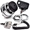 HD Switch Starter Ignition Key Switch Ultimate Dual Protection Upgrade fits Toro Z Master Z500 Z528 Z550 Z557 Z558 Z560 Z149 Z150 Z153 Z253 Z255 (Serial# 210000001 & UP) ZMaster w/ 2 Keys