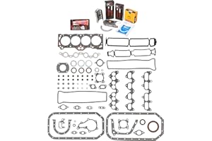 EVERGREEN PARTS AND COMPONENTS Evergreen Engine Rering Kit FSBRR2013-3 Compatible With 88-89 Chevrolet Nova Toyota Corolla MR2 1.6 4AGE Full Gasket Set, 0.25mm / 0.010" Oversize Main Rod Bearings, Standard Size Piston Rings