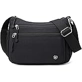 Pealwel Casual Crossbody Bag with Anti Theft Pocket - Women Lightweight Water-Resistant Purse Bag