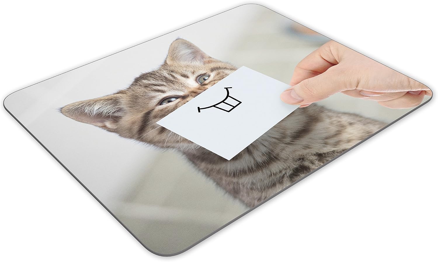 Destination Vinyl Ltd Funny Cute Kitten Mouse Mat Pad - Office Mum Sister Auntie Computer #13285, Multicolor - Image 4