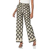 Trina Turk Womens Wide Leg Drapey Pants