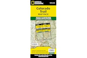Colorado Trail [Map Pack Bundle] (National Geographic Trails Illustrated Map)