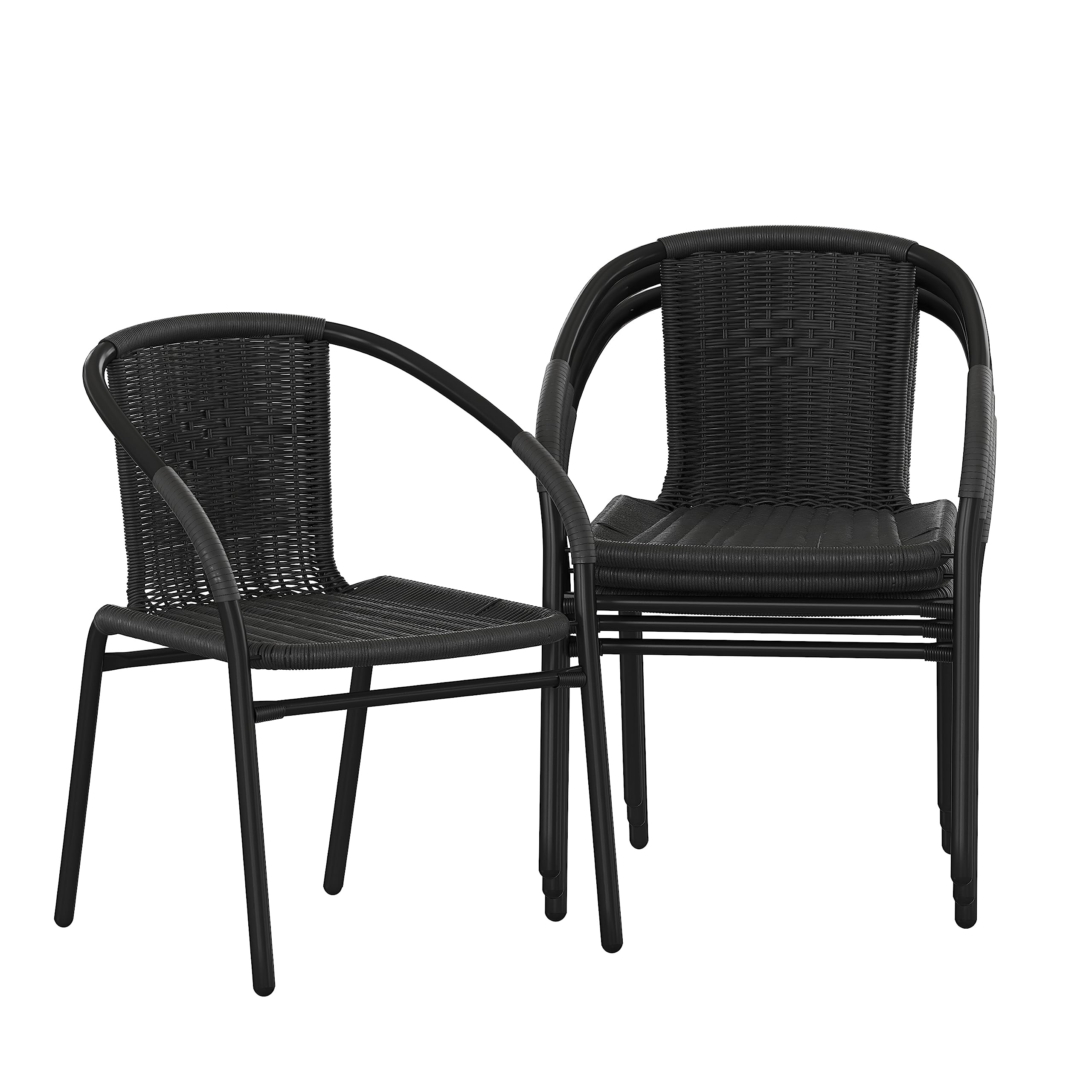 Photo 1 of (used) Emma + Oliver Jens stacking metal dining chairs