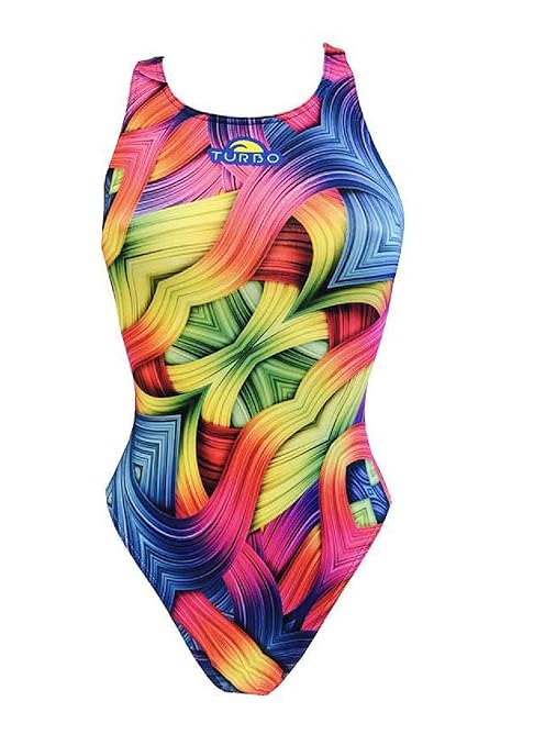 Turbo Sport-Badeanzug Roll (Wide Strap) Schwimmanzug Leistungssport
