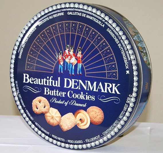 Beautiful Denmark Butter Cookies 32 OZ (908 g) Grocery