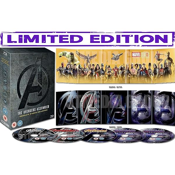 Amazon.com: Avengers Complete 4-Movie Collection Limited