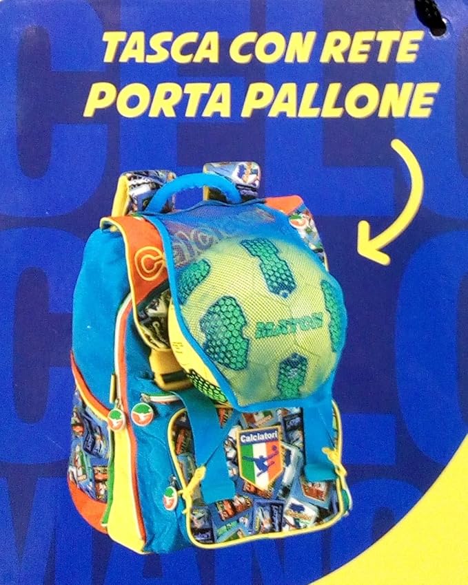 PANINI REGALIDEA Mochila Escolar Extensible Fútbol 2018 - 2019 + ...