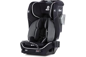 Diono Radian 3QXT SafePlus 4-in-1 Rear and Forward Facing Convertible Car Seat, Safe Plus Engineering, 4 Stage Infant Protection, 10 Years 1 Car Seat, Slim Fit 3 Across, Jet Black