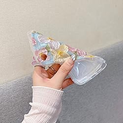 for iPhone 11 Pro Curly Wavy Case, Cute Colorful