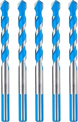 Toolant 10mm Carbide Drill Bit Set for Concrete Brick Glass 5 pcs