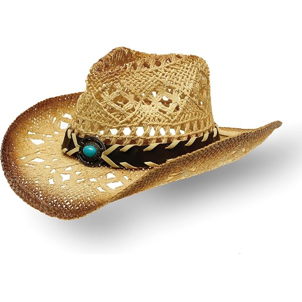WQWOVRVO Cowboy Hat,Cowgirl Hat,Cowboy Hats for Women/Mens  display picture 2