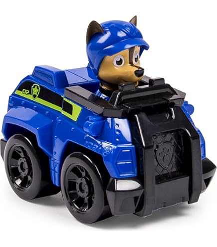Amazon.com: Paw Patrol Racers 3-Pack Vehicle Set, Rescue Marshall