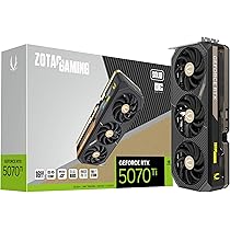 ZOTAC Gaming GeForce RTX 5070 Ti Solid OC - Powerful Performance