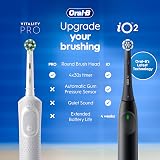 Oral-B Vitality Pro 2x Electric Toothbrushes Adults 2 Heads 3 Modes UK Plug view 2