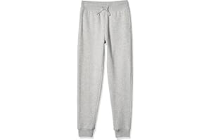 Nautica Girls' Fleece Sweatpants, Functional Pockets, Elastic Waistband & Drawstring Closure