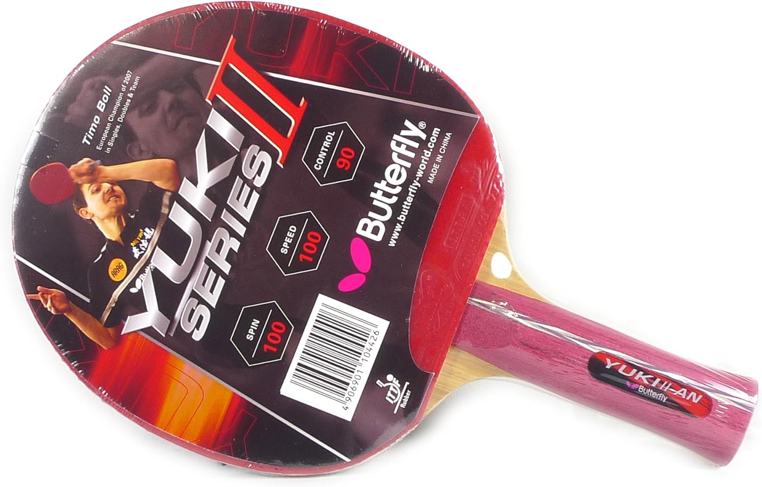 Butterfly Yuki II AN Shakehand Blade Table Tennis Paddle Ping Pong Bat