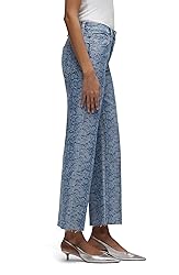 Hudson Women's Rosie High-Rise Wide Leg Ankle