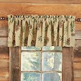 BLACK FOREST DECOR Pinecone Valley Valance 72" Wx15 1/2" H | |