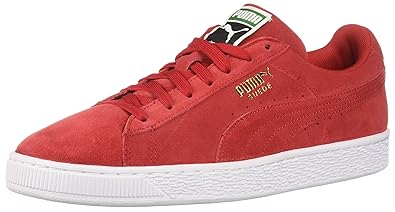 puma suede classic high risk red