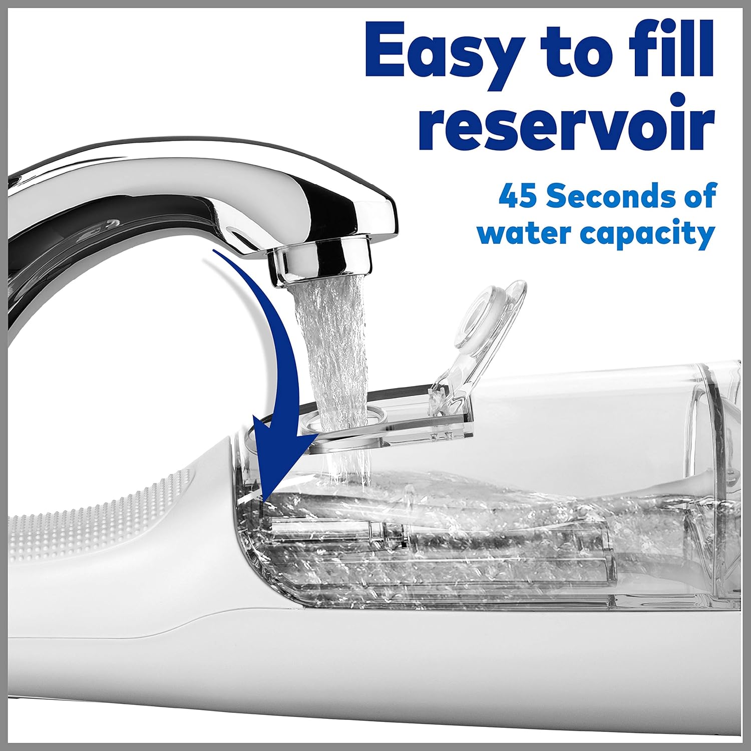 Waterpik Water Flosser Cordless Select Dental Oral Irrigator - Portable and USB Rechargeable Waterproof Water Flosser for Home and Travel, Braces & Bridges Care for Teeth (WF-10W10): Beauty