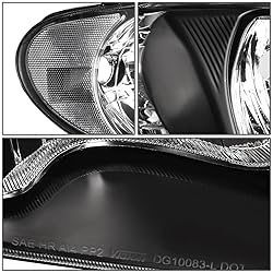 DNA MOTORING HL-OH-DOC01-BK-CL1 Pair of Headlights