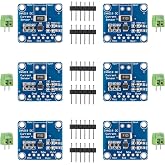 ACEIRMC 6pcs INA219 I2C Bi-Directional DC Current Power Supply Sensor Breakout Module Compatible with Arduino Raspberry Pi (6pcs)