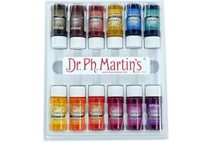 Dr. Ph. Martin's Bombay India Ink, 0.5 oz, Set 2 Colors