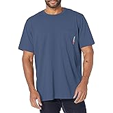 Timberland PRO Men's Base Plate Blended Short-Sleeve T-Shirt, Vintage Indigo, Small