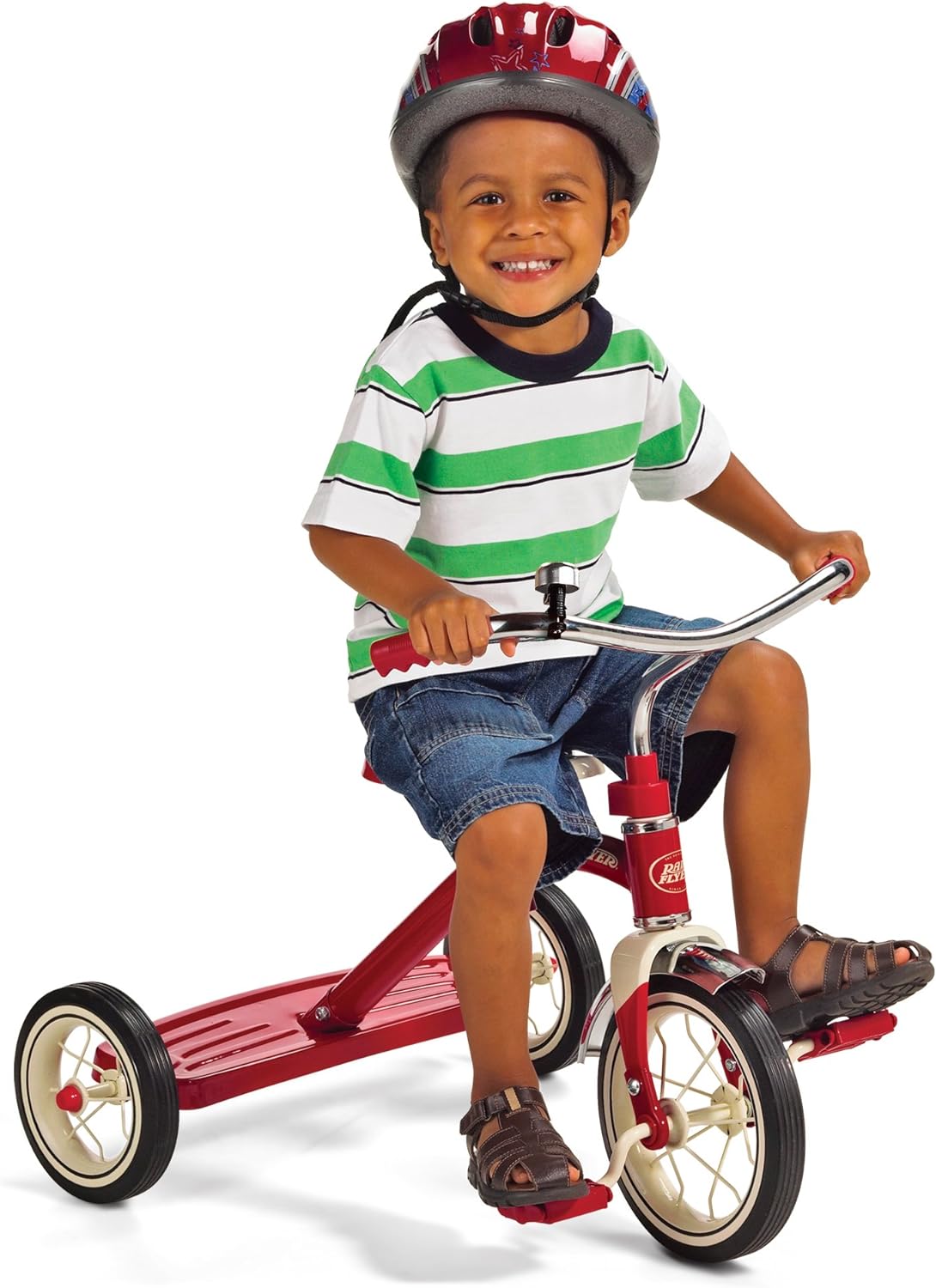 Radio Flyer Classic Red 10" Tricycle for Toddlers ages 2-4 (34B): Toys & Games