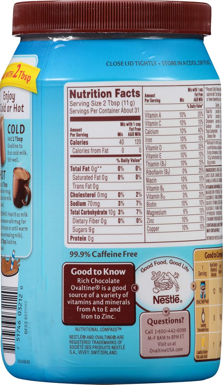 Ovaltine Nutrition Blog Dandk