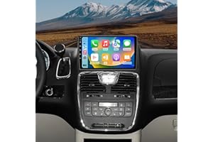 OMYOPY 4GB+32GB Car Stereo Upgrade Radio for Dodge Grand Caravan 2008-2020 Chrysler Town & Country 2011-2016 Radio Replacement Stereo with Wireless CarPlay&Android Auto DSP 5GWiFi SWC GPS FM RDS DSP