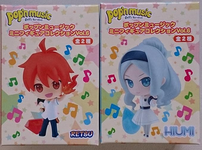 Amazon ポップンミュージック ミニフィギュアコレクション Vol 6 全2種セット フィギュア ドール 通販