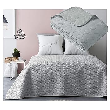 JEMIDI Tagesdecke Bett und Sofaüberwurf gesteppt 220cm x 240cm Überwurf Tagesdecke Sofa Couch Decke Husse Überwürfe Steppdeck